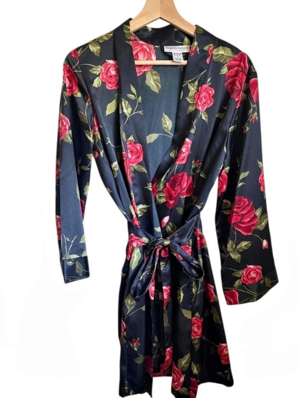 💕Morgan Taylor Intimates Floral Robe & Pants Set -Sz Small💕